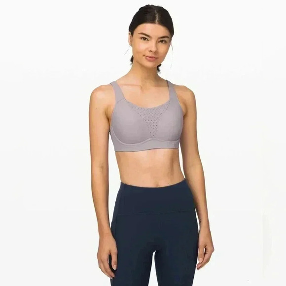 lululemon athletica Other - Lululemon  Run Times Bra Color: Dark Chrome size 32 D